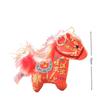 2026 New Year Mascot Lucky Pony Plush Keychain Cute Cartoon Zodiac Horse Pendant Backpack Hanging Friends Blessings Gift