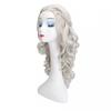 Alice In Wonderland 2 Adventures Mirror White Queen Long Curly Hair Full Cosplay Wigs
