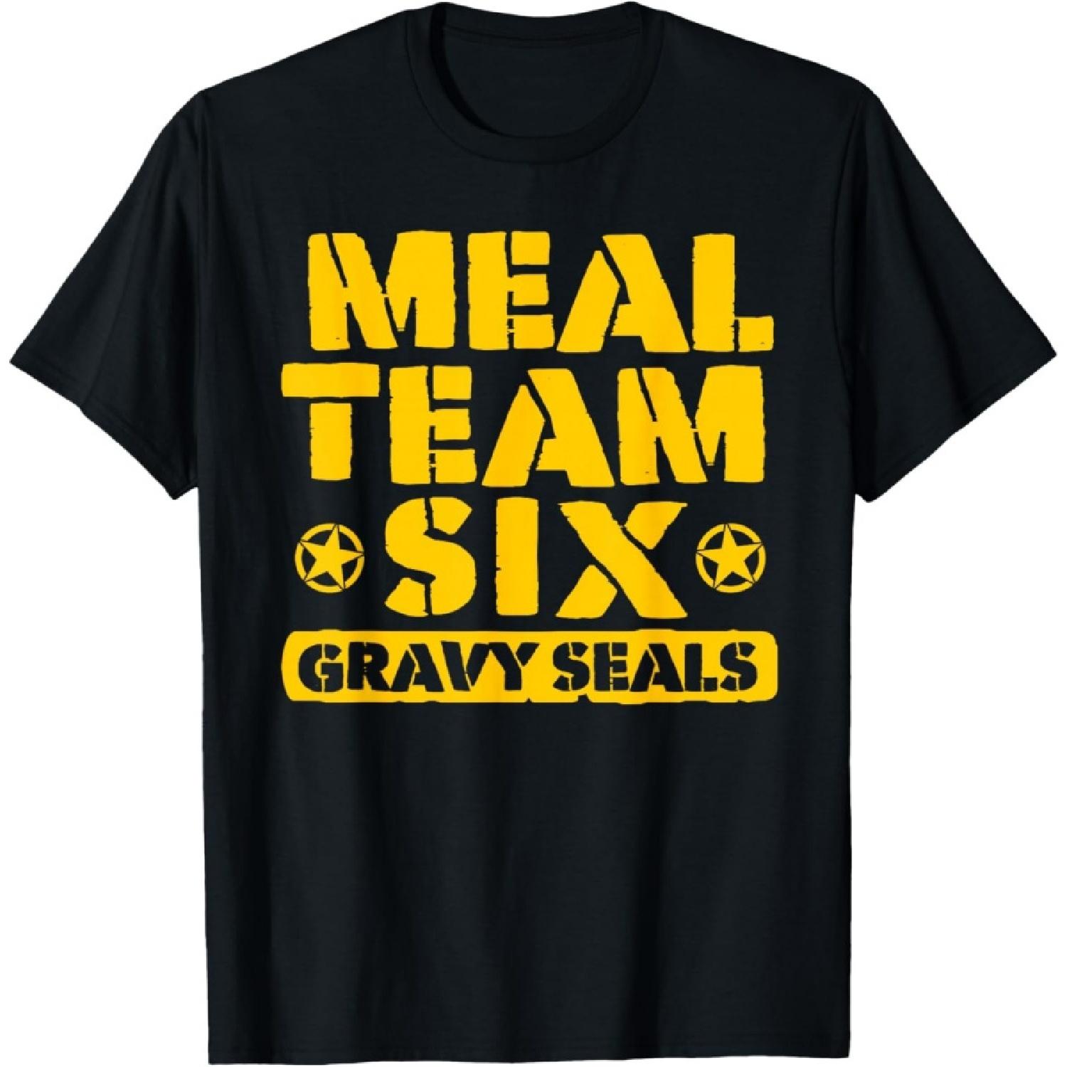 

Meal Team Six_ Gravy Seals T-Shirt XXXXXL