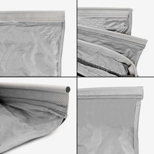 RV Camping Sunshade Awning With Keder Piping Attachment 3x2.4m Canopy Sun Sail Accessories For Caravan Motorhome Camper