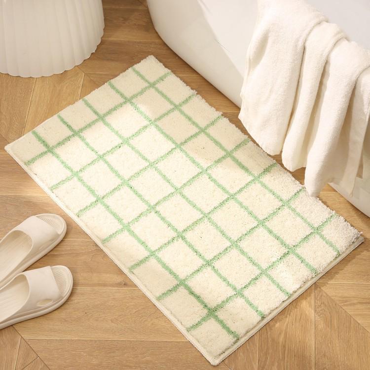 Plush Bedroom Carpet: Dirt-Resistant, Easy-Clean, Non-Slip, Water-Absorbing Floor Mat for Bedside or Bay Window.