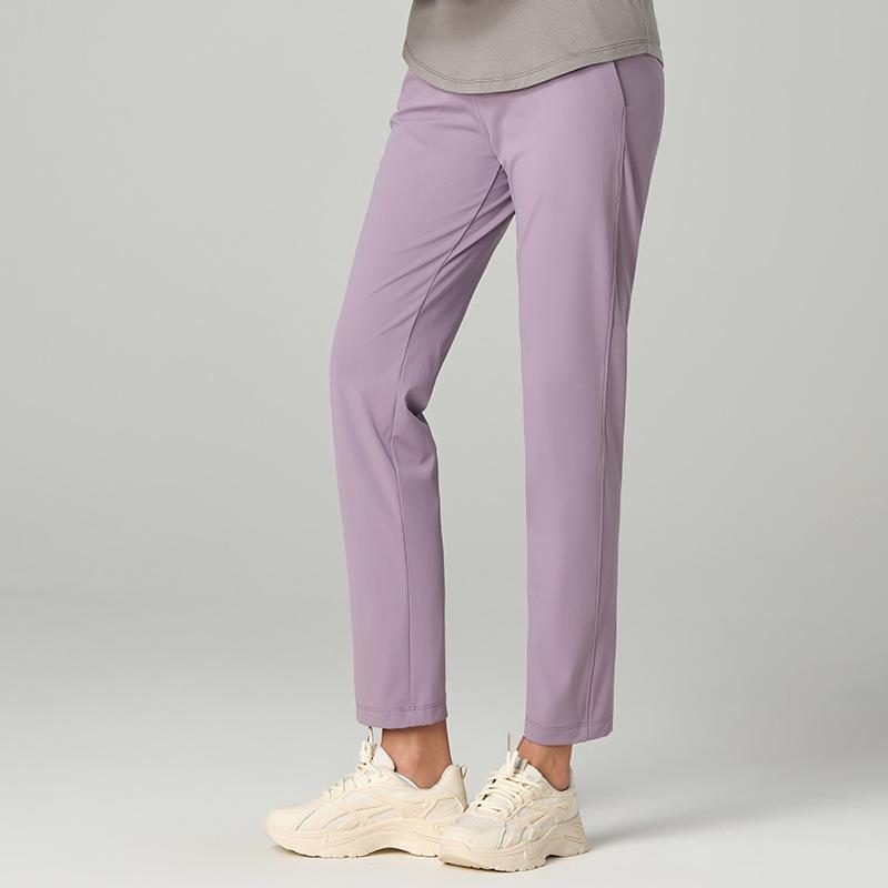 Yuantu's new elastic loose straight sweatpants women's drawstring waist yoga pants Pilates fitness casual trousers