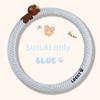 Suitable for Suzuki Car Steering Wheel Cover, Linen Nappa Leather Handle Cover, Ultra-Thin, Cute, Universal for All Seasons, D