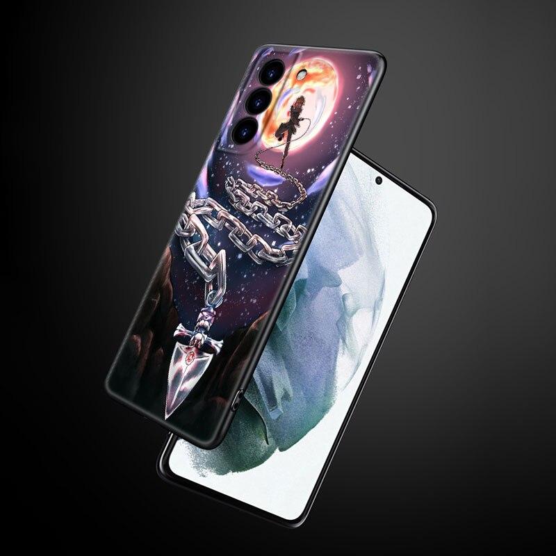 Anime Tokyo Ghoul Phone Case For Samsung Galaxy S22 Pro S21 S20 Ultra FE S10 Lite 5G S10E S9 S8 Plus Soft TPU Black Cover