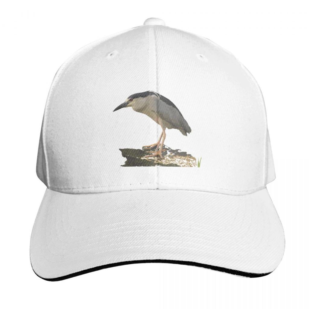 Aukuu or Blackcrowned Night Heron Baseball Cap Hat Unisex For The Sun Christmas Hat Party Hat Unique Hats For Girls Unisexs