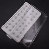 50 Girds Stylish Jewelry Display Case Simple Style Bare Stone Packaging Holder Clear Diamond Display Box for Gems Stones