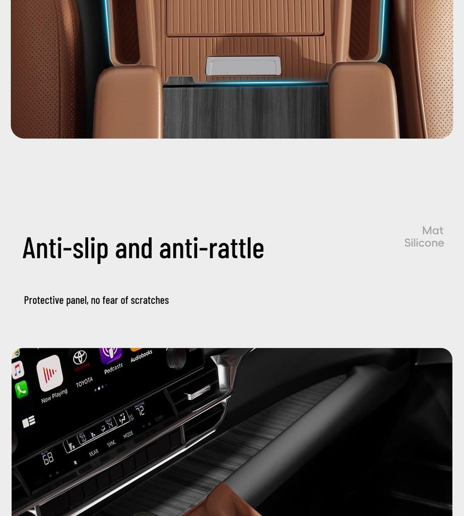 Toyota Sienna Armrest Leak-Proof Anti-Slip Mat by Grevia