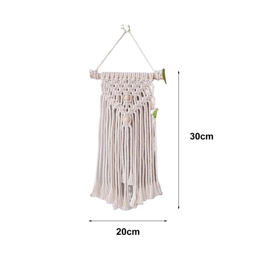 Macrame Wall Hanging Boho Tapestry Woven Bohemian Wall Decor Handmade Weaving Landscaping Wall Tapestry decoración hogar