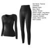 Thermal Underwear Set for Women Long Johns Base Layer Set Long Sleeve Shirt