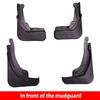 Honda Vezel Luxury Fender Mud Flaps - Original Car Modification Set