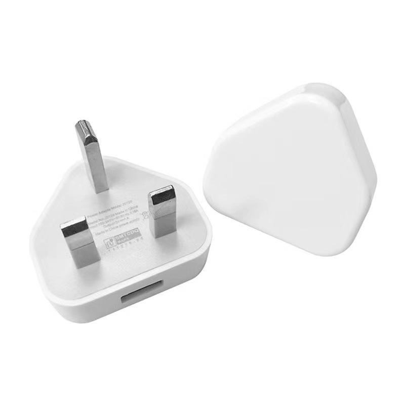 5V1A Charger with British Standard Plug, Hong Kong Style, Single USB Port