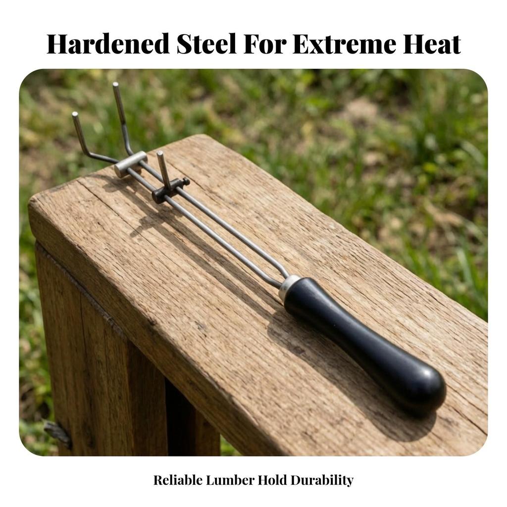 Crucible Gripper with Adjustable Head Long-Lasting Casting Tongs Reinforced