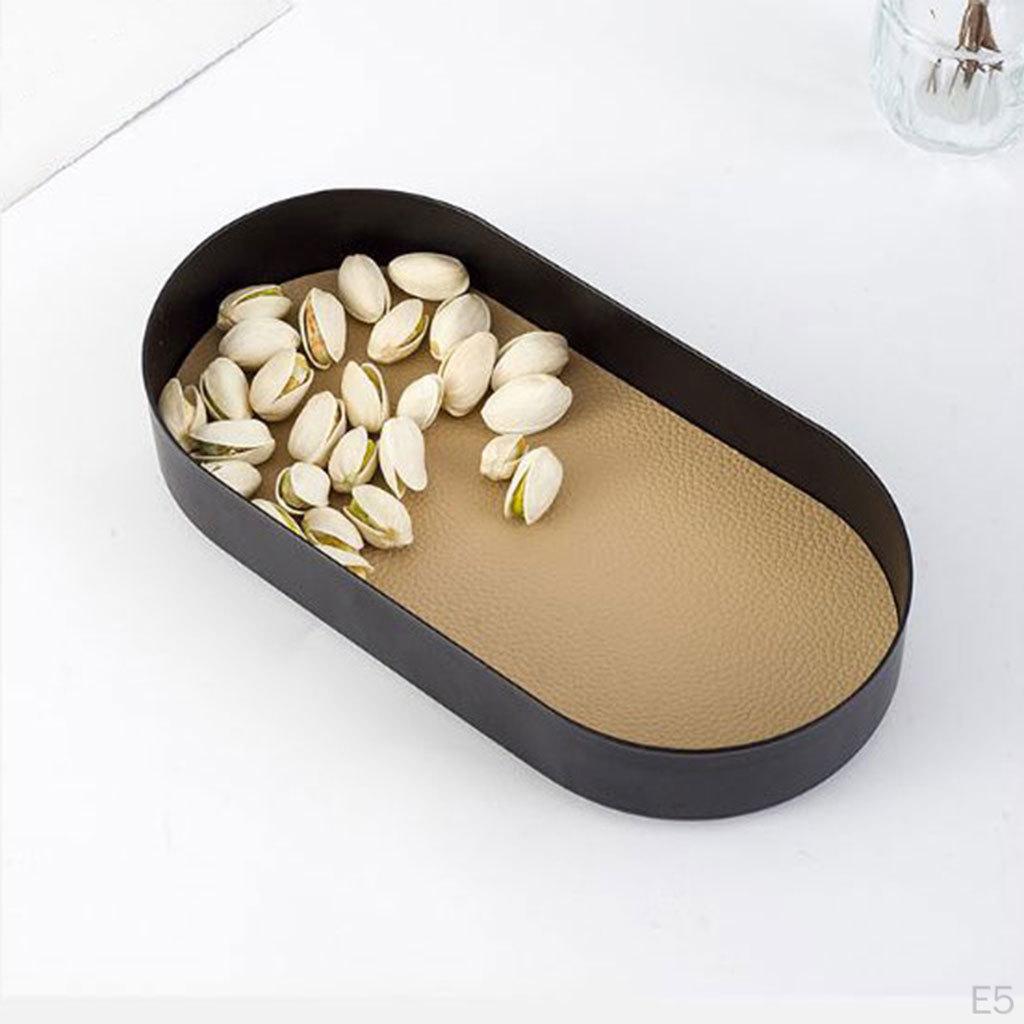 Creative Cupcake Serving Tray Light Luxury North European Stainless Steel Fruit Candy Plate for