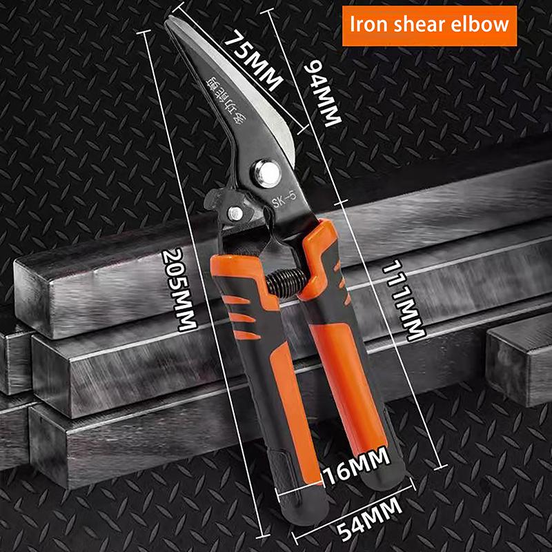 Aviation Scissor Snips Metal Sheet Snip Scissors Industrial Cutter Multipurpose Carpet Cutting Scissors