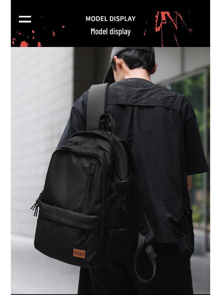 Large-Capacity Backpacks: Ideal for High School, Junior High Students, Men, Women, Casual Use & Travel; Includes Computer Compartments.