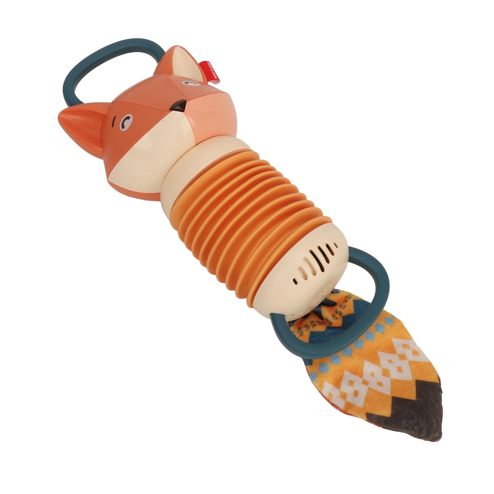 

Fox Accordion Musical Toy Early Educational Exercise Hand Muscles Fox Shaped Accordion Music
