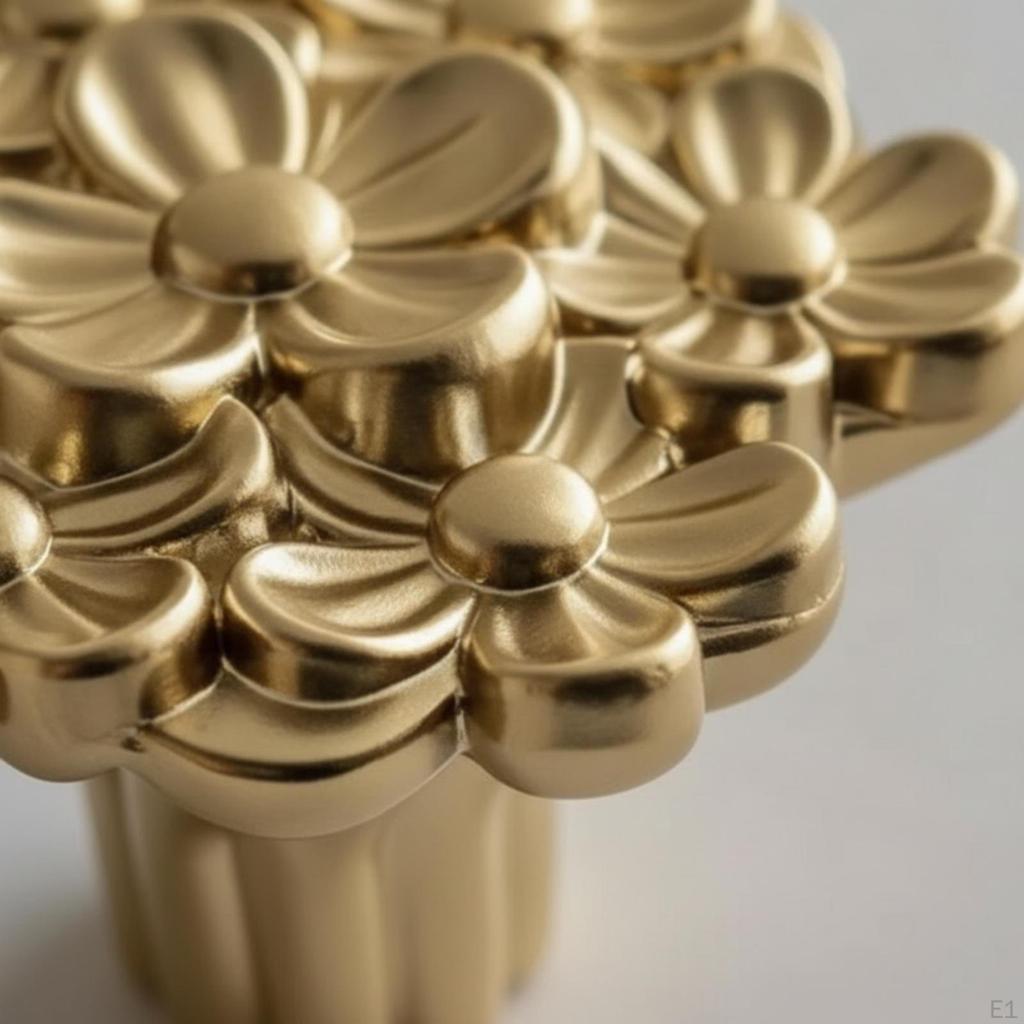 Cabinet Pull Polished Drawer Knob Elegant Knobs Robust for