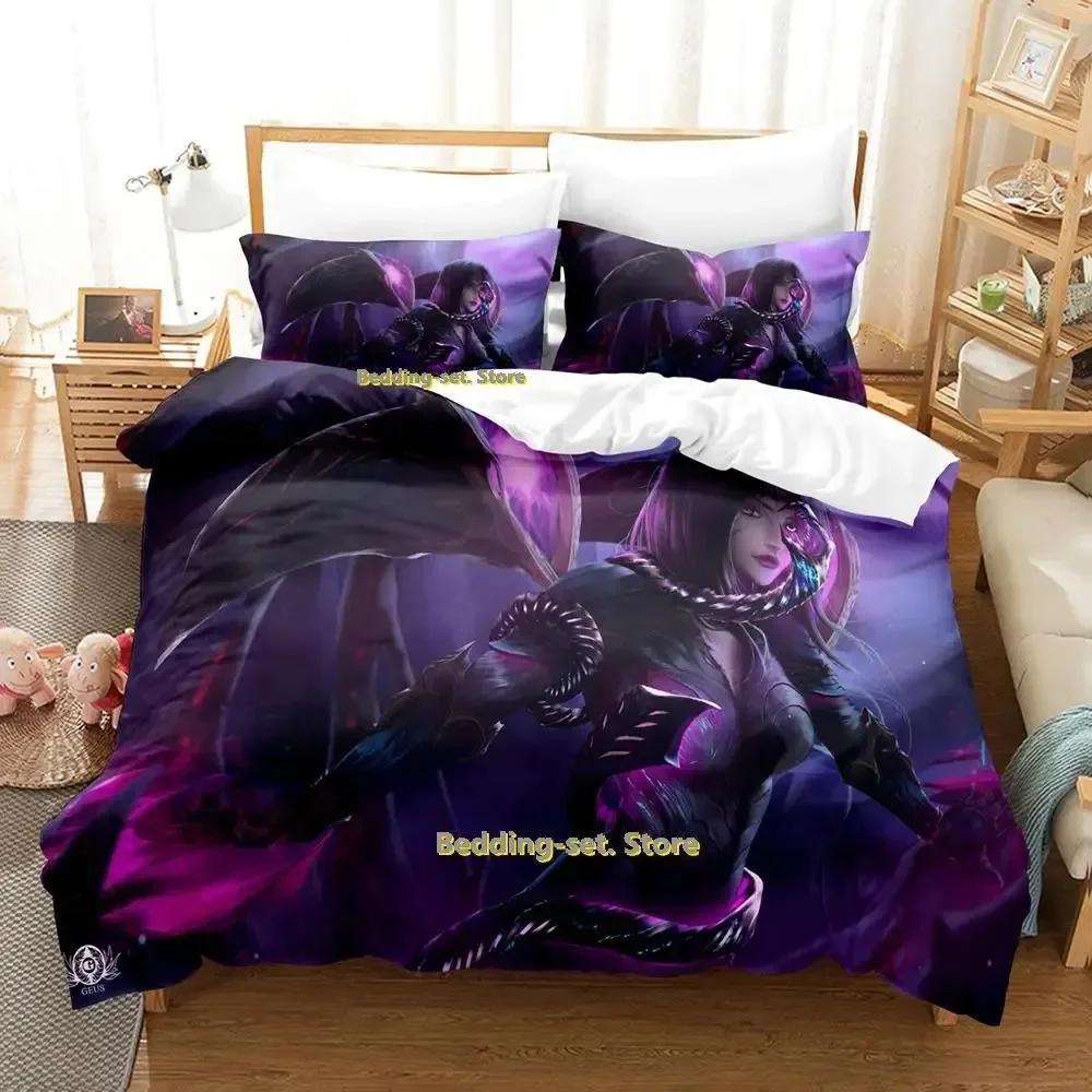 Cool Kai Sa Bedding Set Single Twin Full Queen King Size Bed Set Adult Kid Bedroom Duvetcover Sets Anime parure de lit Bed