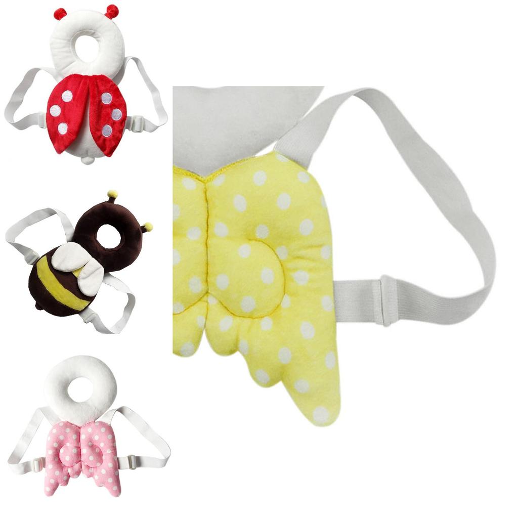 Cute Animal Cartoon Baby Angel Pillow Adorable Bumblebee And Beetle Design For Safety