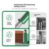 4Pieces 1/4Inch Shank Milling Cutters Suitable for Desktop and Handheld Routers Ideal for Edges Trimming Operations
