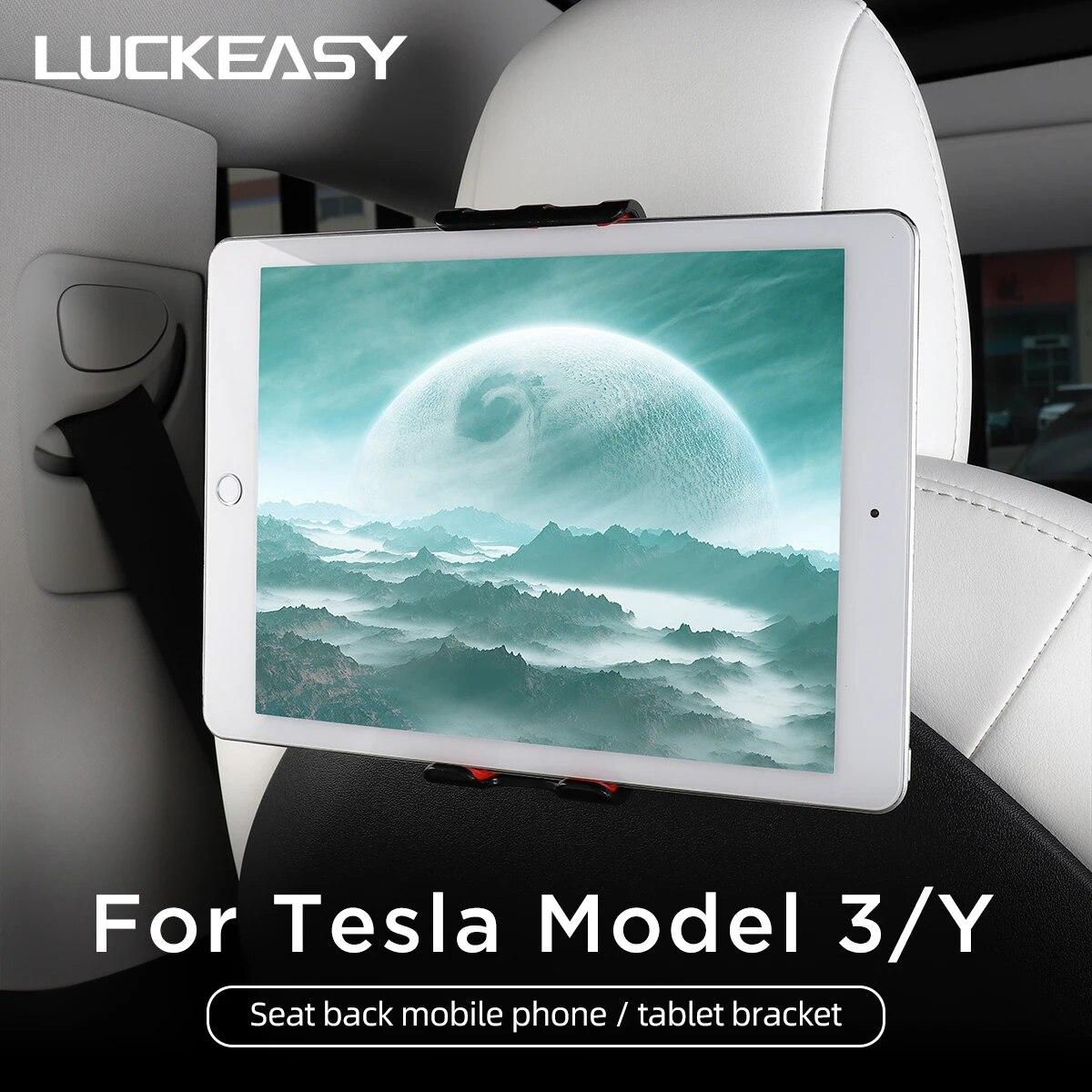 Для Tesla Model 3 Model Y 2017-2023 Автомобильное заднее сиденье IPAD держатель — фото 3