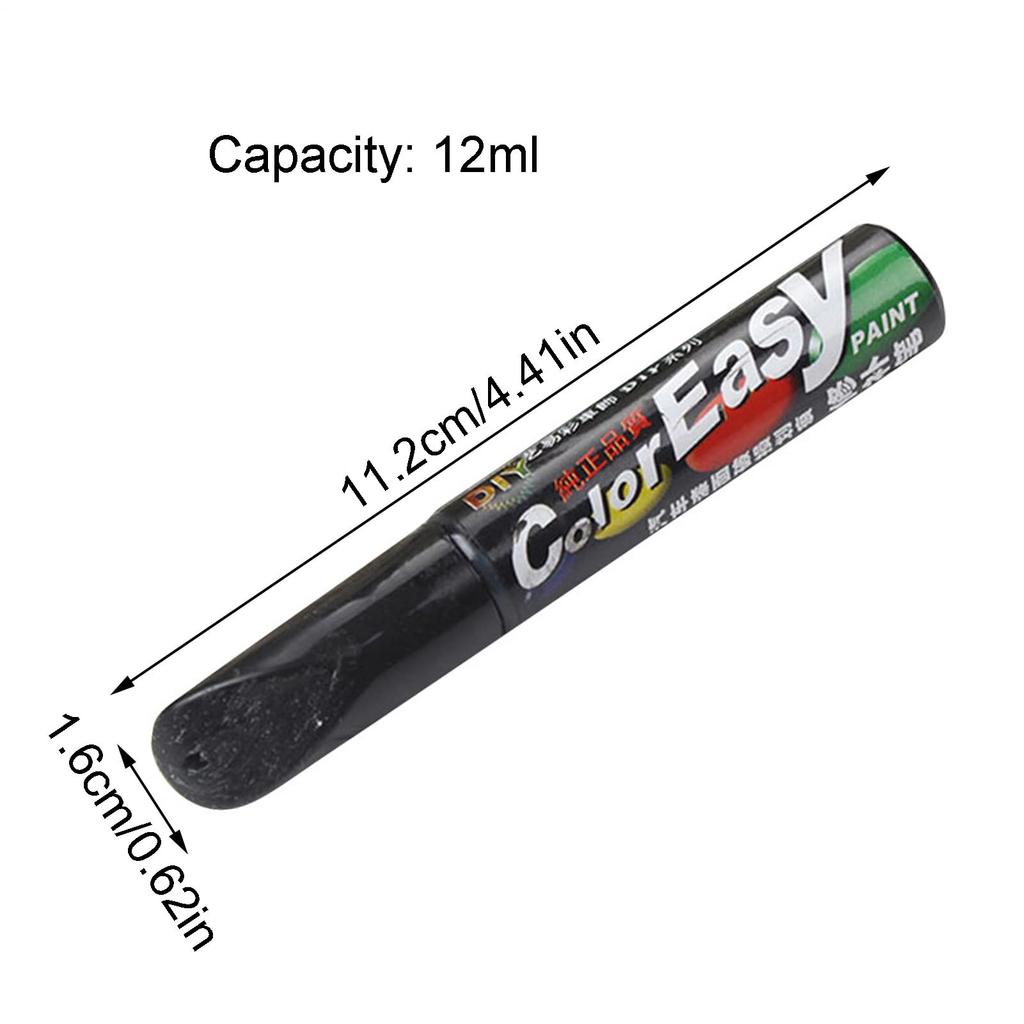 Car Touchpad 12ml Black Touch Up Pen 1pc Car Repair Scratch