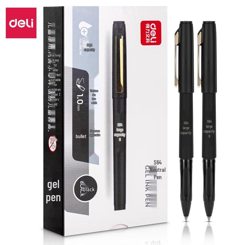 Deli 1.0mm Bullet Tip Gel Pen for Business & Office
