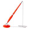 Business Counter Pen Set with Ball Chain Adhesive Bottom Prevent Pen Loss Counter Security Pen Pen Holder Desktop Pens
