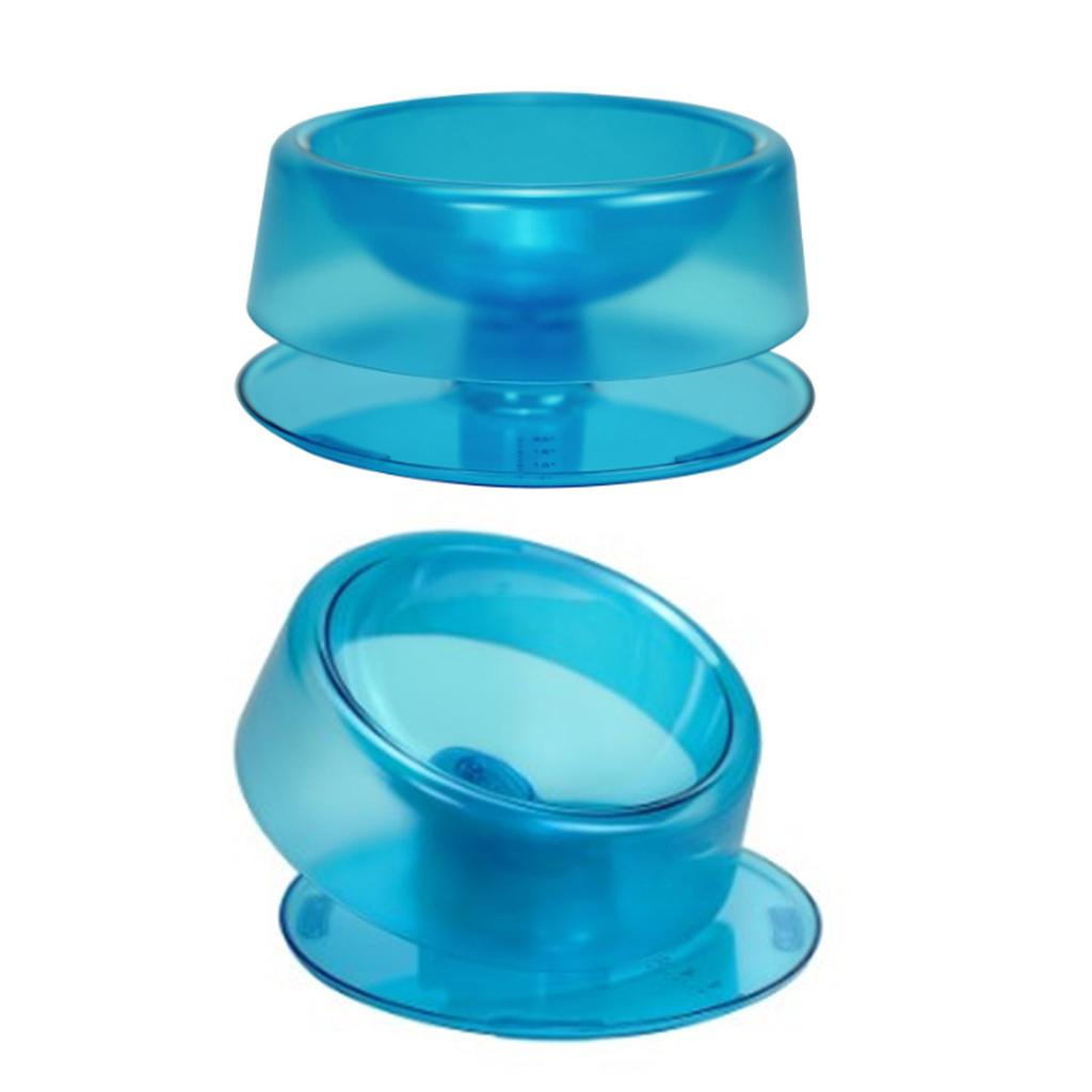 Futternapf für Haustiere 420 ml Fassungsvermögen Lebensmittelqualität Verstellbare Winkel Schutz der Halswirbelsäule Englische Deko Hundenapf