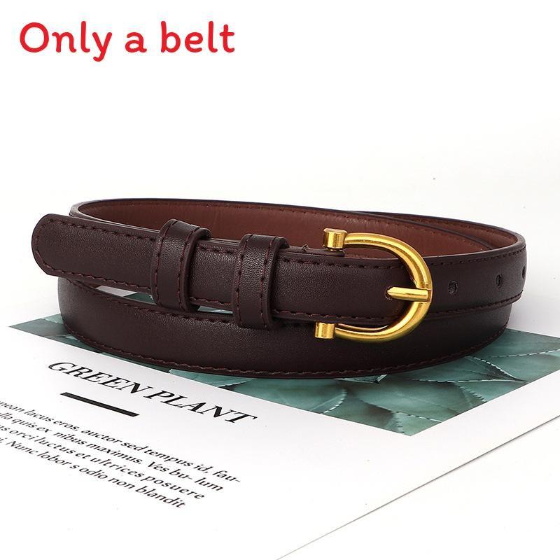 Belt Copper With Color Needle Buckle Fashionable Decoration Leisure Versatile
