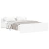 VidaXL Cadre de lit avec tête de lit-pied de lit blanc 150x200cm 3203754