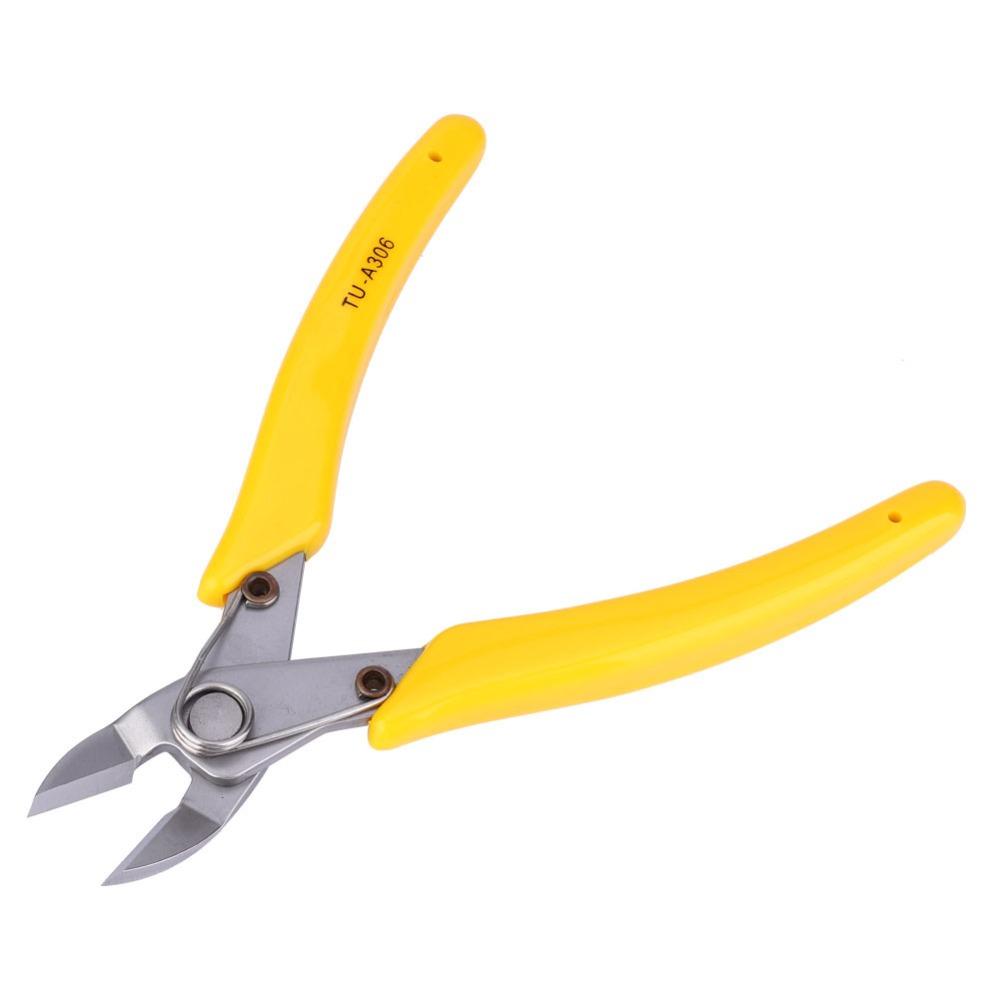 Stainless Steel Wire Cutter 6 Inches Side Cutter Cable Cutting Pliers Electronics Cutting