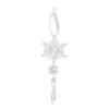 Clear Acrylic Snowflake & Icicle Ornament Set for Christmas Trees - Multiple Pack Available