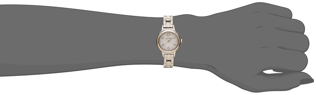 [CITIZEN] wicca KH9-914-15 Solar-powered, waterproof women's watch for business or student use. Silver and white color. A great gift idea!