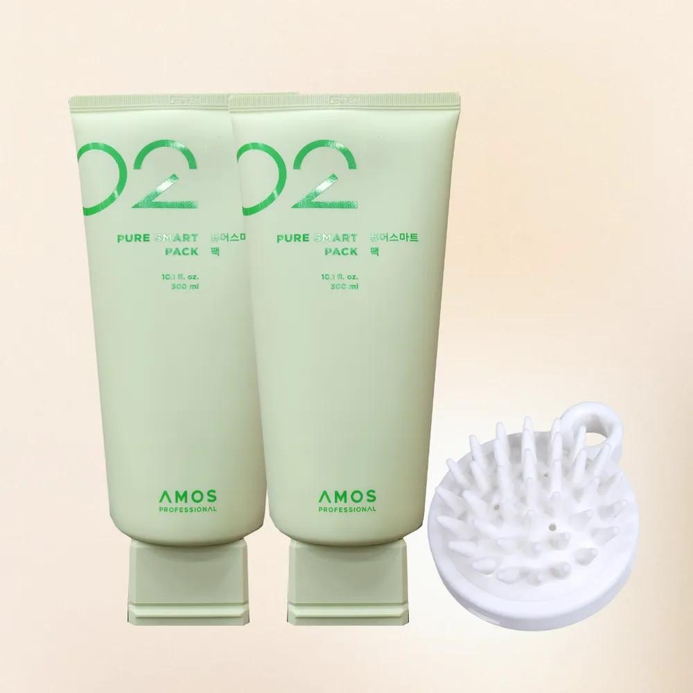 

AMOS PU:US Mart Pack 300ml x 2 + Shampoo Brush