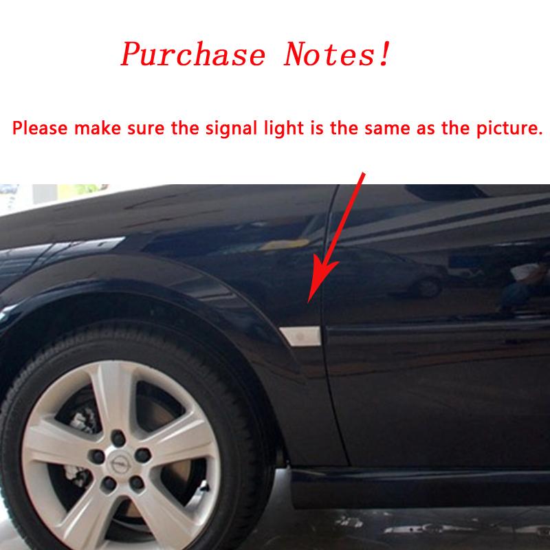 Car Led Dynamic Turn Signal Light For Opel Vectra C 2002-2008 Signum 2003-2008 Side Marker Fender Lights Blinker Indicator Lamp
