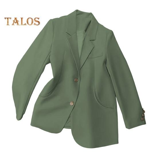 Women's Jacket Suit Casual Office Blazer Female Coat Lapel Collar Business Jacket for Work Party Outdoor Leisure Time
