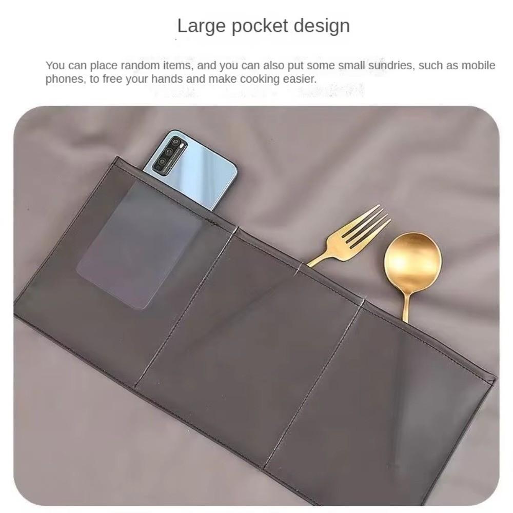Oil-proof TPU Apron Transparent Cooking Apron Korean Work Clothes for Coffee Cooking