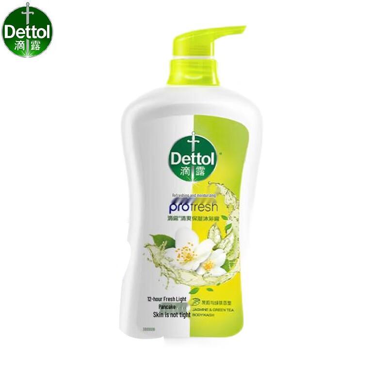 

Dettol Fresh Jasmine & Green Tea Moisturizing Shower Gel