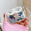 Beautiful Flower Pattern Case For Airpods 2 Pro2 3 1 Pro3 4 Pro Clear Earphone Cases Cover