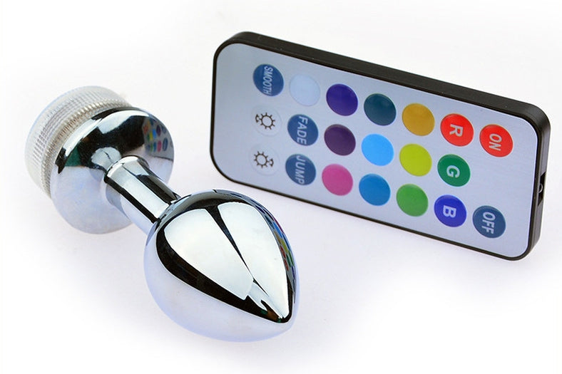 Plug Bijou Lumineux Light Led S 6 X 2.7cm - Generic - Anal Jewelry