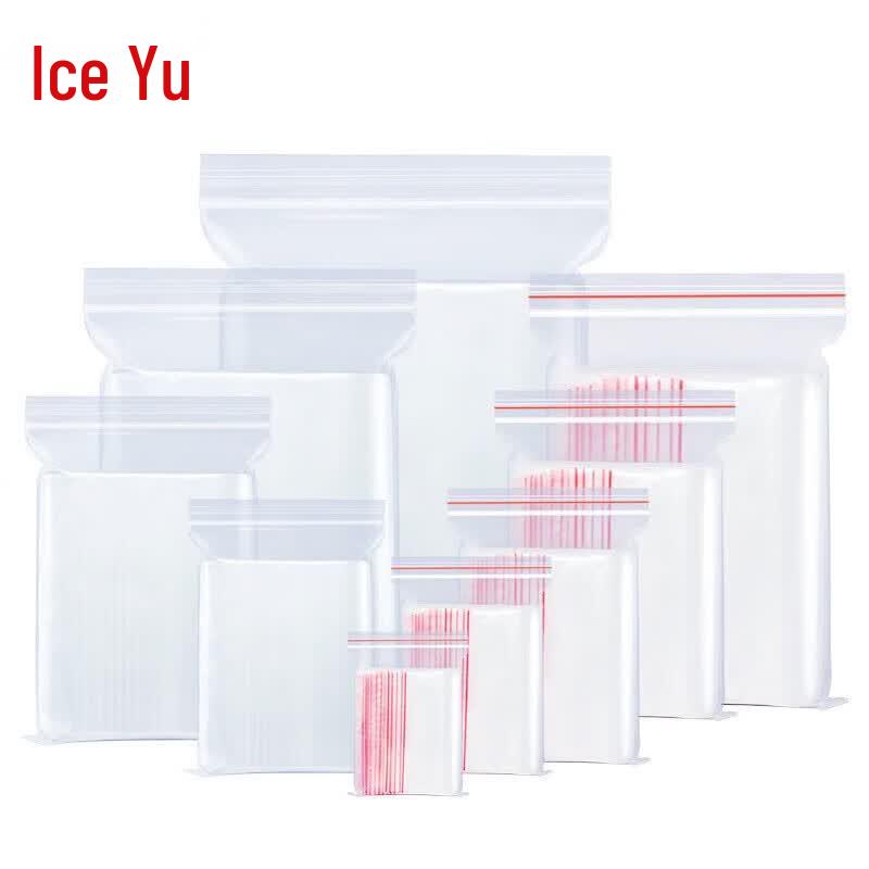 Transparent Self-Sealing Storage Bags