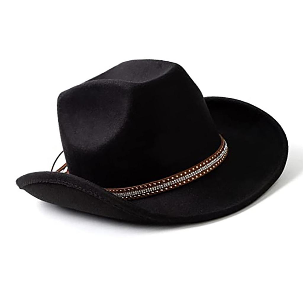 Wide Brim Cowboy Hat Knight Hat for Bachelorette Party Music Festival Versatile for Club Stage Bar Photo Props