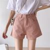 White Denim Shorts for Women, Summer 2026 New Model, High-waisted, Slimming, Loose, Wide-leg, Sexy A-line Shorts