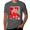 Juuni Taisen Tshirt Basic Solid Color Short Sleeve Cotton Top