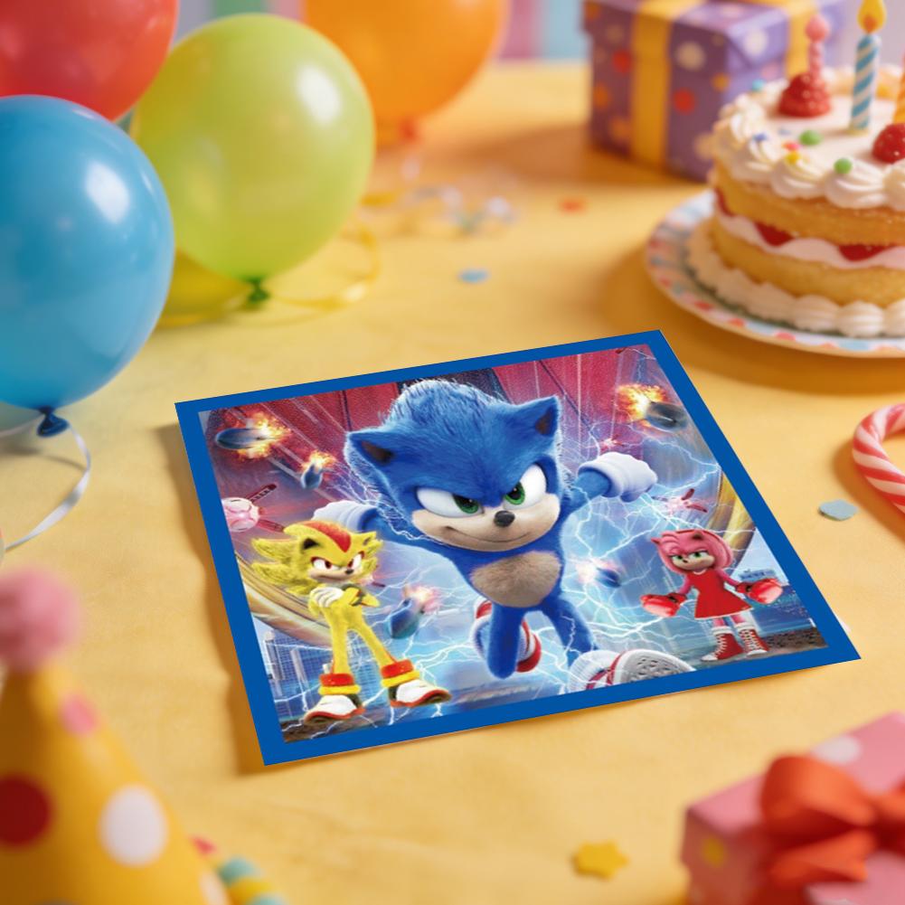 20Pcs Cartoon S Boy Birthday Party Disposable Cutlery Paper Plate Cup Napkin Baby Shower Party Gifts