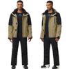 HOTIAN Snowboard and Ski Wear Water Resistant 13 5 Sizes Cold Jacket and Pants Men's Set, (10,000mm), Colors, (M-3XL), Water-Repellent, Weather,