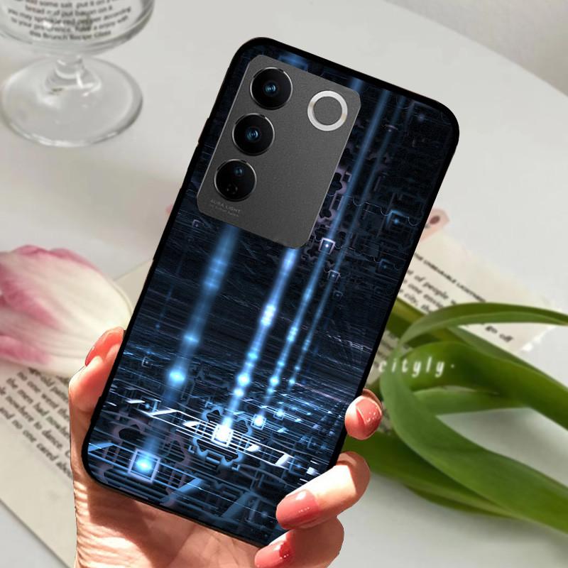 For Vivo V2230 V27 Pro 5G Case Popular Animal Cool Soft Back Protective Cover For Vivo V2237 V27e VivoV27 V 27 E Phone Bag Case