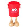 Pen Holder Retro Sausage Mouth Design Cartoon Shape Pen Container Multifunctional Desk Organizer School Supplies