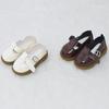 Black Brown Doll Leather Shoes Casual Wearing Doll Boots Fashion 1/4 BJD Shoes  Doll Accessories